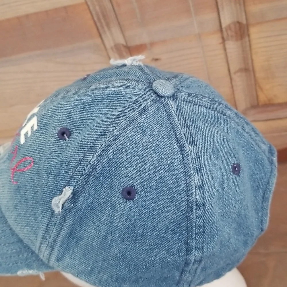 KBETHOS Vintage Distressed Lake Girl Ballcap